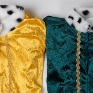 Königsmantel gelb Größe: 140/152