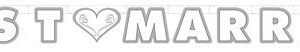 Girlande - Buchstabengirlande 'Just Married' 2,7m