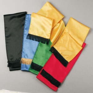 Seidenschärpe, ca. 180 cm, goldgelb