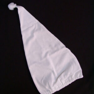 Trikot-Zipfelmütze, weiß