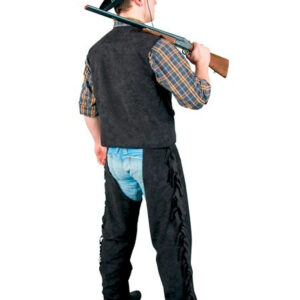 Cowboy-Weste, schwarz, Damengröße Größe: 40/42