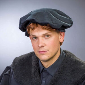 mittelalterliche Gelehrtenmütze