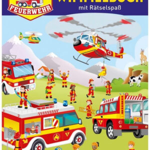 Wimmelbuch mit Rätselspaß Unsere Feuerwehr