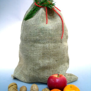 Jutesäckchen natur, ca. 24 x 30 cm