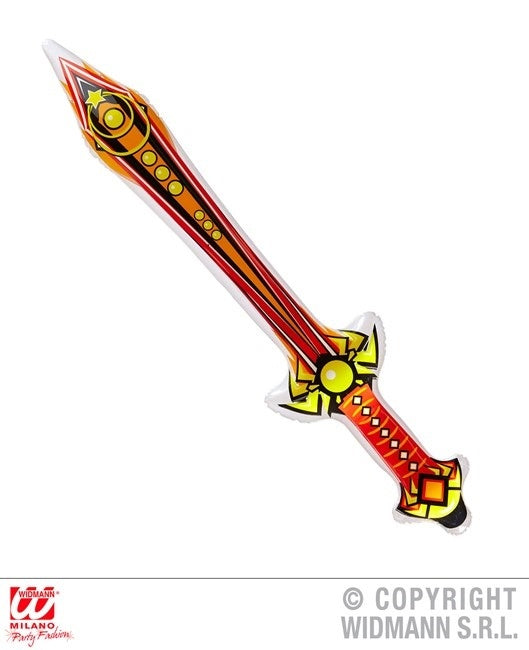 Schwert aufblasbar orange ca 70 cm