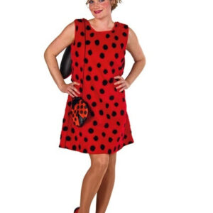 Marienkäfer-Kleid Größe: 40/42
