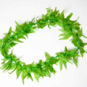 Hanfkette grün, ca. 85 cm