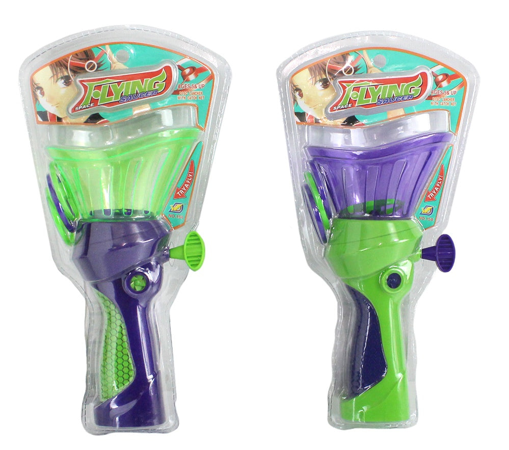 Flugkreisel mit Fangkorb und 4 Scheiben ca 24 x 12 cm