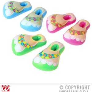 Strandsandalen 3-fach sortiert - aufblasbar - ca 56cm