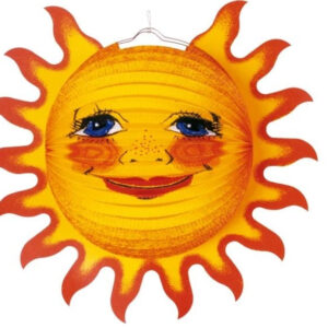 Lampion Sonne ca 38 cm