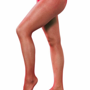Netzstrumpfhose mit Slip, rot Größe: Univ.