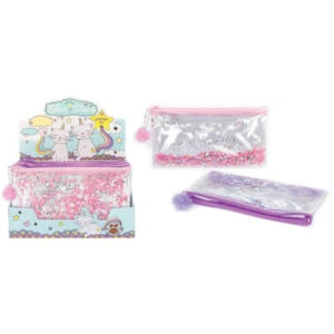 CATICORN Schlamperetui 2-farbig sortiert ca 19x11,5cm