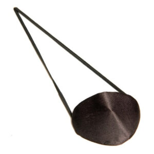 Augenklappe, schwarz, unbedruckt