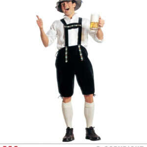 Kostüm Lederhose Bayern Oktoberfest Größe M besteht aus Hose