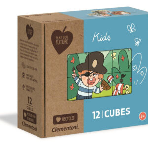 Clementoni 45005 - Kinder-Würfelpuzzle, 12 Teile