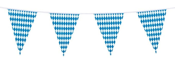 Wimpelkette Bayern circa 10 meter