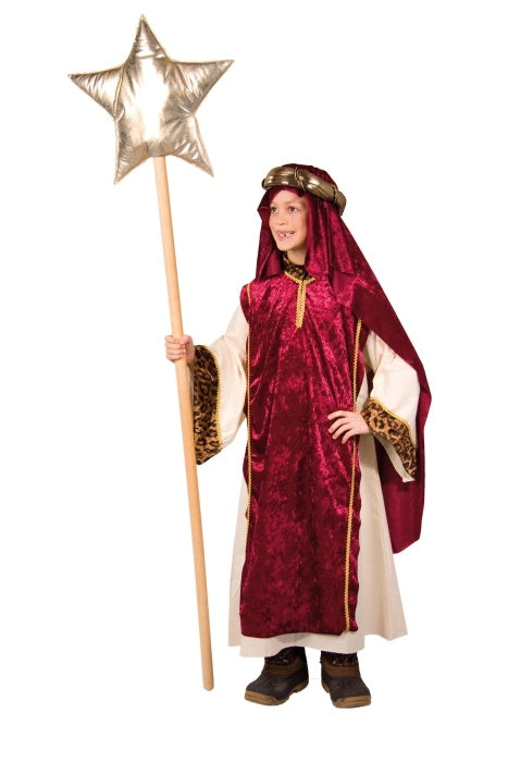 Sternsinger: Kleid, Überwurf, Kopftuch Größe: 140/152