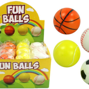 Sportball Knautschball 4-fach sortiert - ca 60mm