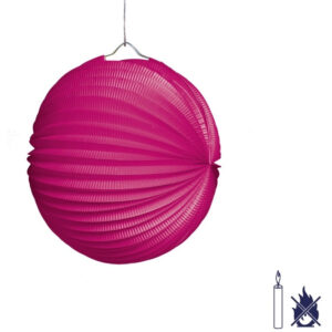 Lampion, ca. 25 cm Ø, pink