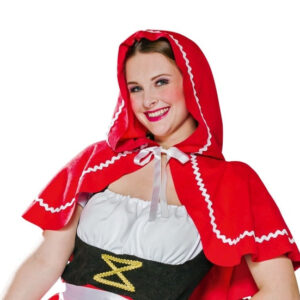 Rotkäppchen-Umhang, rot Größe: Univ.