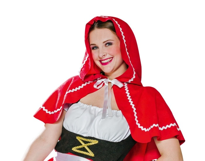 Rotkäppchen-Umhang, rot Größe: Univ.