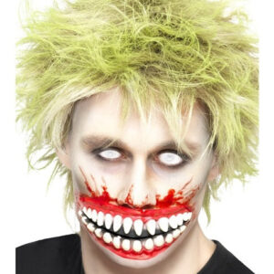 Horrormund auf Karte ca 19x10cm