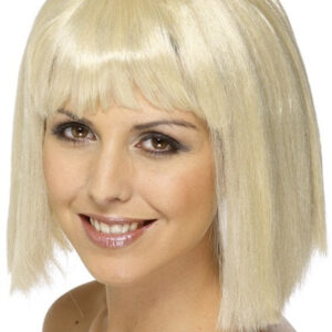 Perücke - Ponyfrisur blond