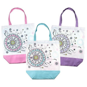 Shopper Tasche Lifestyle NOW IS YOUR TIME ca 41x38cm