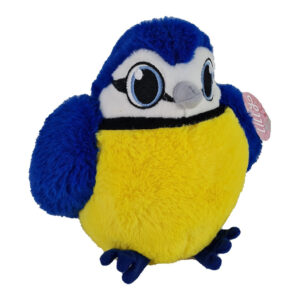 Plüsch Vogel Lilly mit gestickten Augen ca 24 cm