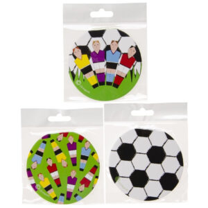 Notizblock Motiv Fussball Ø ca 8 cm
