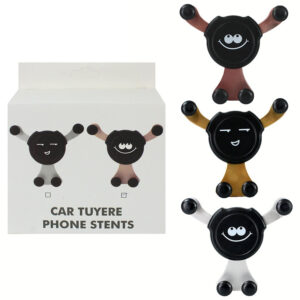 Handyhalter 2-fach und 4-farbig sortiert einsetzbar in Autolüftung in Box 11,5x10x5 cm