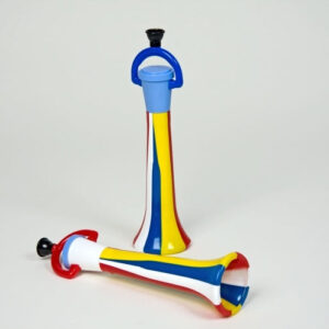 superlaute Fan-Tröte, ca. 40 cm Farbe: bunt