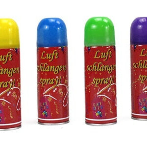 Luftschlangenspray Dosengröße ca 250 ml TOP Artikel !!