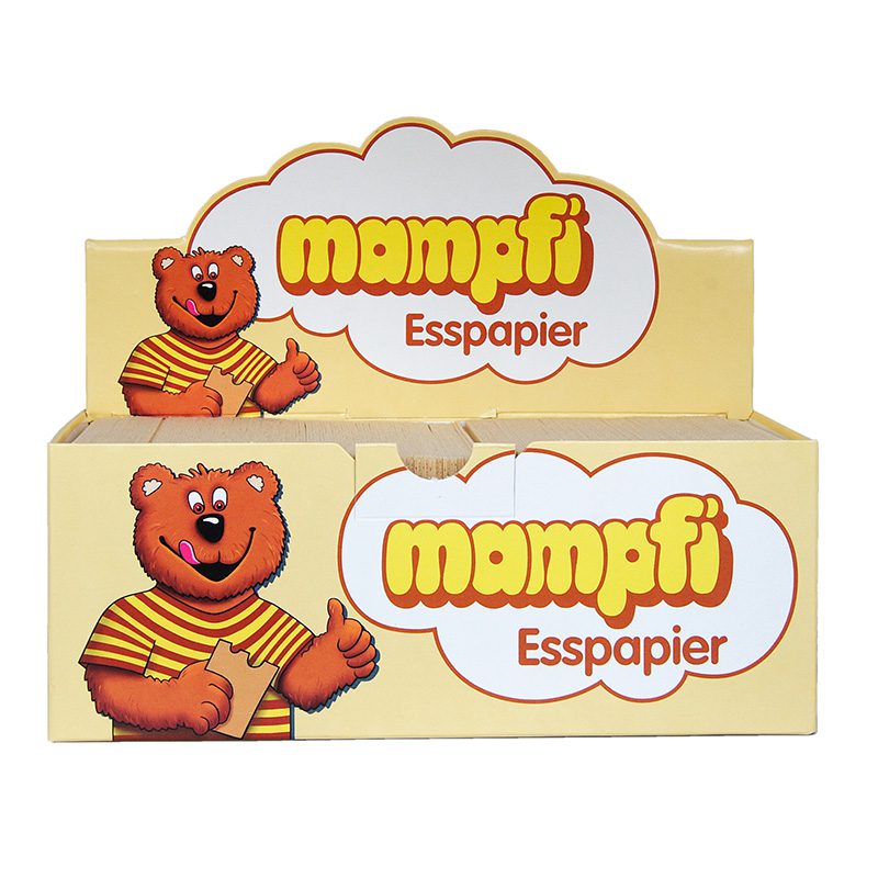 Mampfi Esspapier 200 Stück im Karton