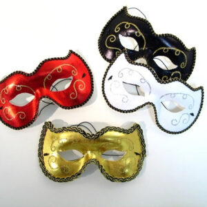 venezianische Augenmaske, gold