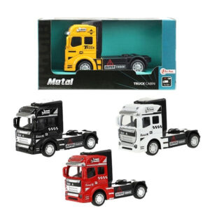 LKW Truck Metall mit Rückzug 4 farbig sortiert ca 12cm