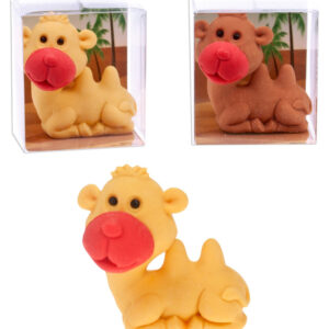 Radiergummi Kamel 2 Farben sortiert - ca 4x3,5cm