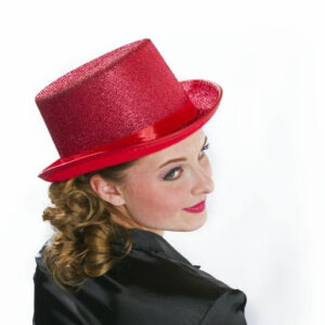 Lurex-Zylinder, rot Größe: ca. 58