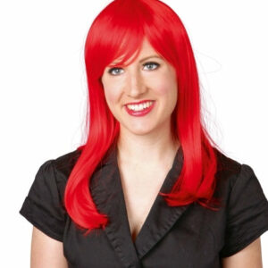 Perücke Carla, rot
