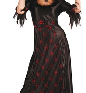 Kostüm - Hexenkostüm 'Skull' Totenkopf Größe M Kleid, Hut