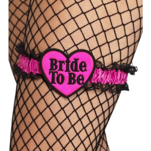 Strumpfband ,Bride To Be, - an Karte ca 20x9cm