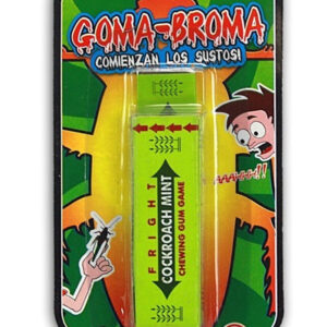 Schock- und Scherz Kaugummi für Kinder auf Karte ca 15x8cm