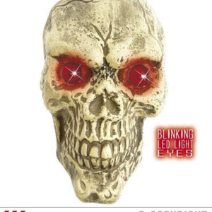 Wandeko Totenkopf mit LED Augen 25 cm