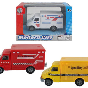 Fahrzeuge METALL 3-fach sortiert - ca 9 cm