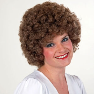 Hair-Perücke, braun