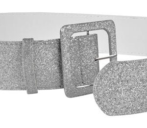 Gürtel- silberfarben- ca 120 cm