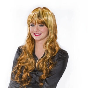 Perücke Sandra, braun/blond