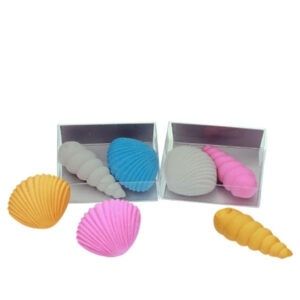 Radiergummi Muscheln 2 er Set - ca 4-5cm