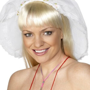 Haarreif mit Schleier Junggesellinnenabschied