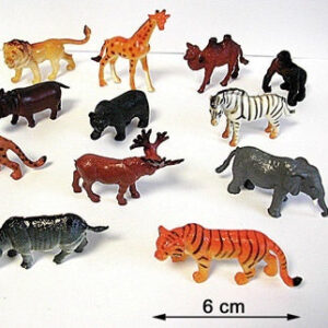 Zootiere 10 fach sortiert ca 3-5,5cm